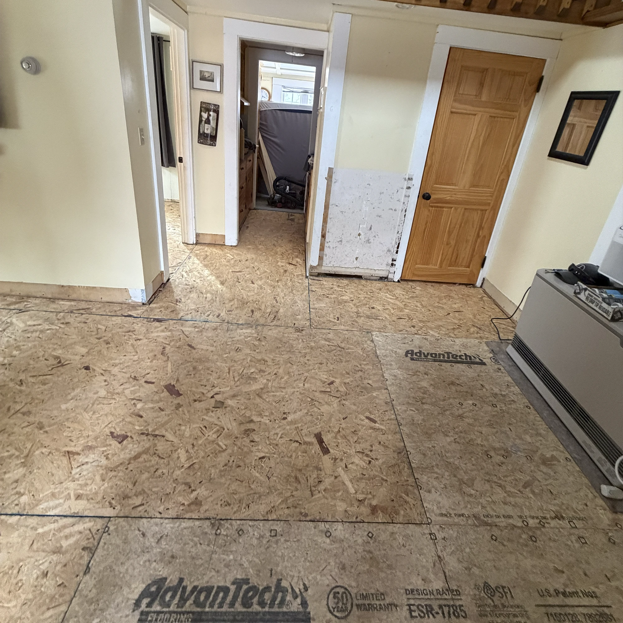 floor renovation BEFORE